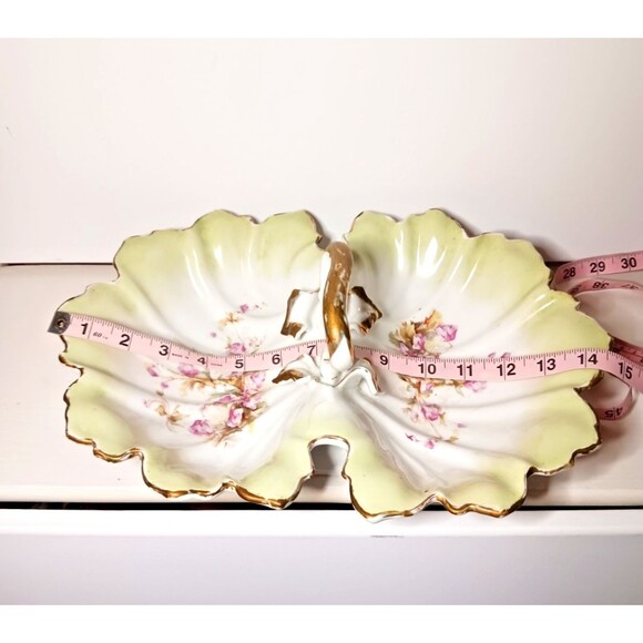 Joseph Schachtel J.S. Germany Antique Porcelain Lobster Dish Serving Platter - Picture 8 of 13